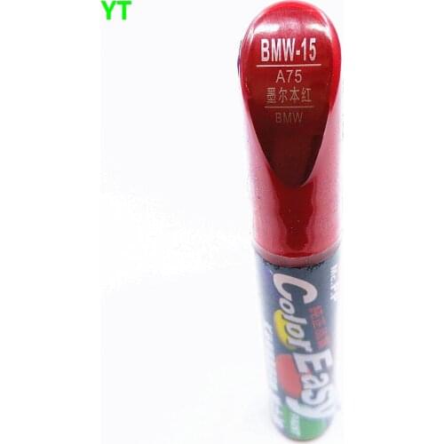 Car scratch repair pen, auto brush paint pen for BMW 3 series, 5 series, X1,car painting pen
