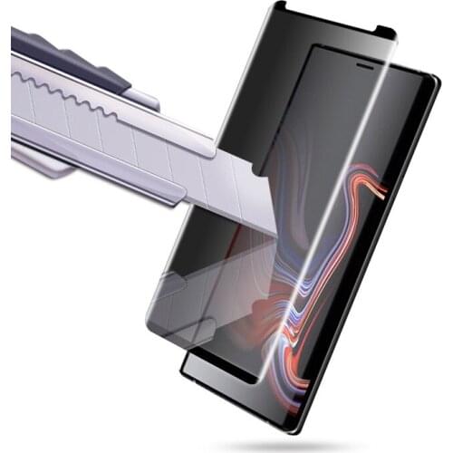 Tempered Glass For Samsung Galaxy Note 8 Note9 S9 S8 Plus Case Friendly Privacy 3D Full Cover Anti-Peeping Screen Protector Film