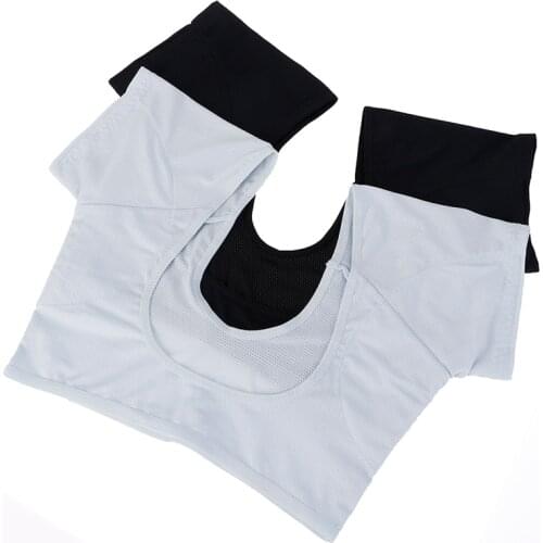 1 Pc Reusable Washable Underarm Armpit Sweat Pads Perfume Absorbing T-shirt Shape Sweat Pads