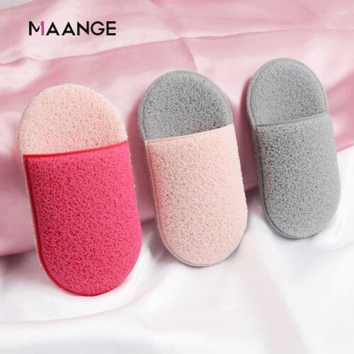 1Pc High Quality Face Cleansing Wash Flapping Gloves Portable Makeup Removal Puffs Skin Cleaning 5 Colors