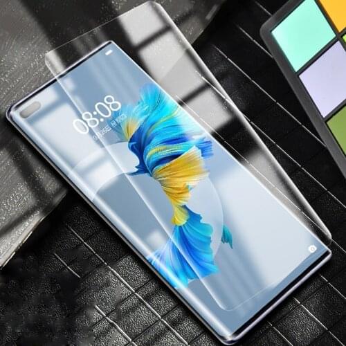 3D Full Glue UV Liquid Tempered Glass for Huawei Mate 40 Pro Plus Screen Protector Mate40 Pro Mate40Pro Plus Protective UV Glass