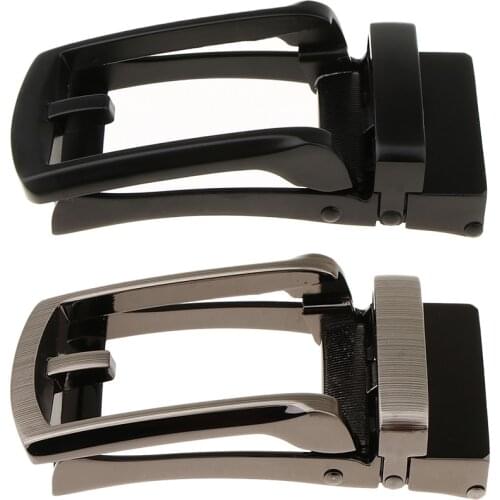 Automatic Alloy Belt Buckle Replacement Ratchet Slide Belt Accessories