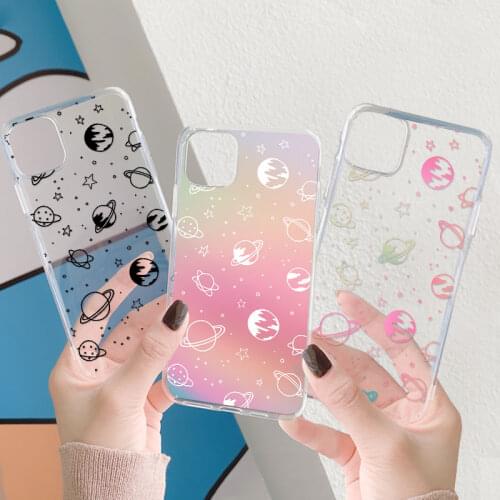 Coque For Samsung Galaxy A22 A21S A12 A10 A40 A32 A31 A02S A52 A51 A50 A72 A70 A71 S20 S21 FE Ultra S9 S10 Plus TPU Planet Case