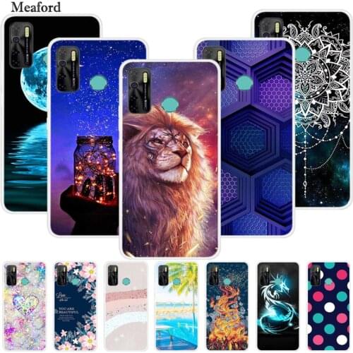 For TECNO Camon 15 Air Case Luxury Silicone TPU Soft Cover Phone Case for TECNO Camon 15 Shockproof Cute TPU Bumper Funda Coque