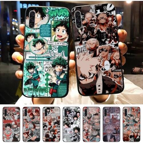 Shoto Todoroki boku no My hero academia Phone Case For Samsung galaxy A S note 10 7 8 9 20 30 31 40 50 51 70 71 21 s ultra plus