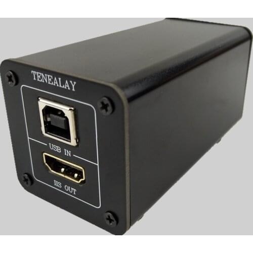 USB to coaxial optical HDMI IIS I2S digital interface converter supports DSD
