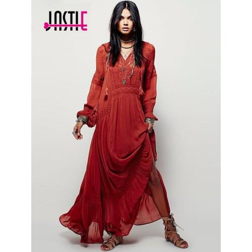 JASTIE Long Dresses For Women