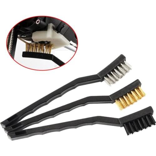 3D Printer Cleaning Nozzle Hot Bed Cleaning Brush,CR-10 Ender-3 Prusa i3 Tronxy Longer