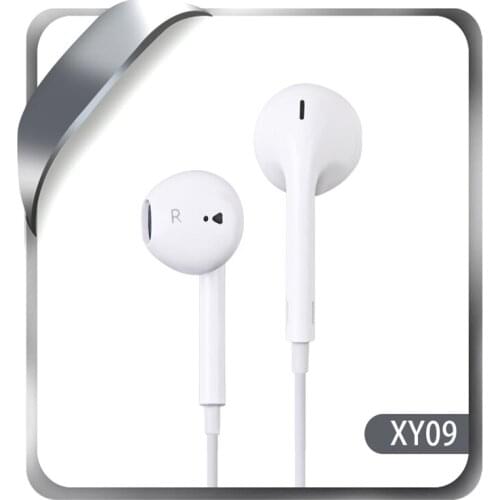 In Ear Earphone 1.2m Wired Headset Stereo Music Earbuds 3.5mm plug Sport Earpiece With Microphone Volume Control Game Headphones