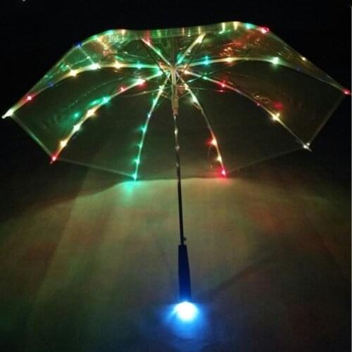 New Women Belly Dance LED Light Umbrella Stage Props As Favolook Gifts Costume Accessories Dance Led 4 Colours