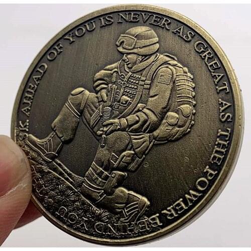 American Christian Soldier Commemorative Coin Ephesus Book Collectible Coin Gift Challenge Coin