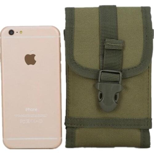 New Molle Waist Climbing Bag Cellphone Bag For iPhone 6 / 6S / 7 7S / Galaxy Note / Sony Xperia / Moto G6 Drop Tool Phone Pouch