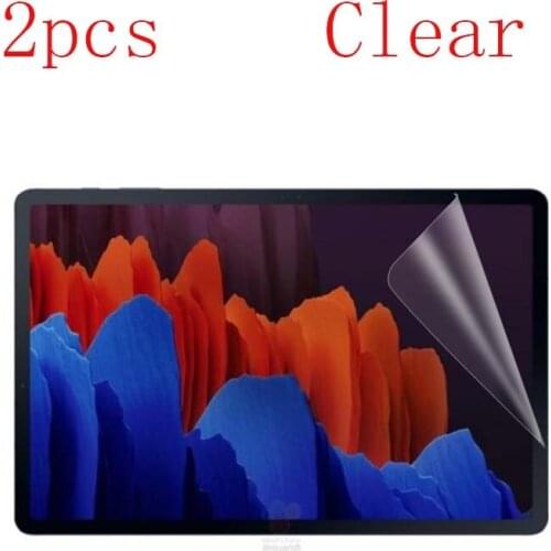 Transparent Screen Protector For Samsung Tab S7 11" T870 T875 2020/A7 10.4" T500 T505 2020/Tab S6 Lite 10.4" P610 P615 2020,2PCS