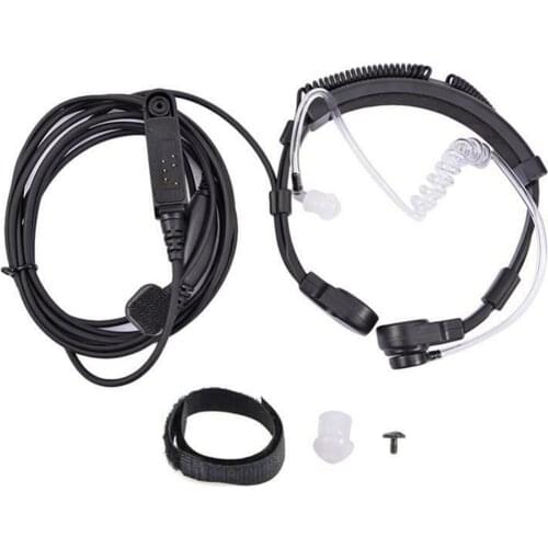 Radio Baofeng UV 9R Plus BF 9700 A58 Telescopische Keel Trillingen Mic Oortelefoon Headset voor UV-XR UV9R GT-3WP Walkie Talkie