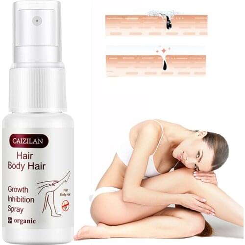 8 Week Body Hair Growth Inhibition Hair Removal Repair Nourish Removal Face Armpit Legs Body Pubic Hair Depilation Serum 20ml