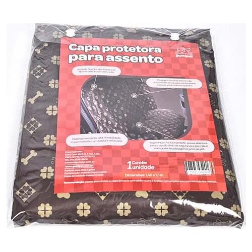 Waterproof Nylon Brown Pet Car Dog Mat Rear Seat Padded Covers Shop Travel Accessories Back Seat for All Cars