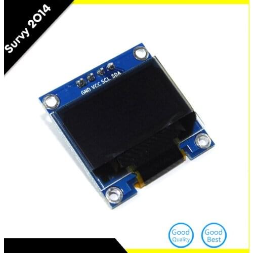 1pcs 0.96" Blue color 0.96 inch OLED module New 128X64 OLED LCD LED Display Module 0.96" IIC I2C Communicate diy electronics