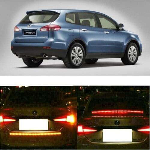 1pc Prevent rear-end Strobe Turn/Stop Light Trunk Lamp For SubaruTribeca B9 levorg wrx ascent baja xv crosstrek sti s209