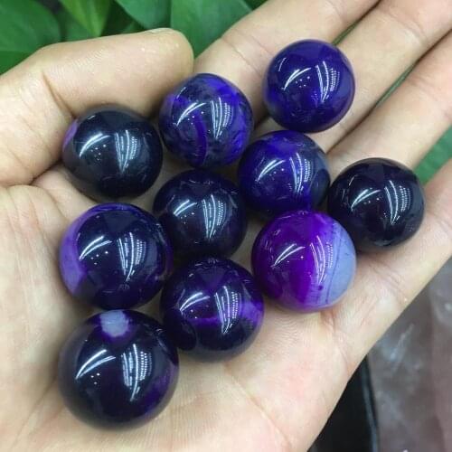 10pcs Natural agate polished crystal ball 20MM