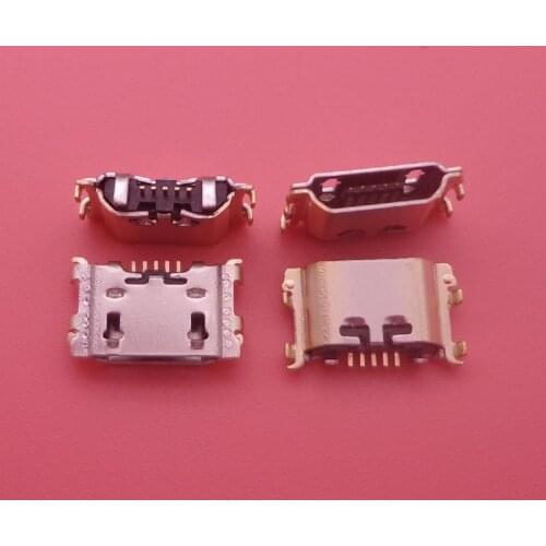 100pcs Micro USB Charging Port Jack socket charger Connector dock For LG K8 Plus K8+ For Realme C1 Realme 2 Pro / Oppo A3s / A5