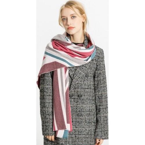 190*72cm Cashmere imitation Shawl Scarf Autumn Winter Scarves Men Foulard Square Hijab Ladies wrap muffler pareo female hijab
