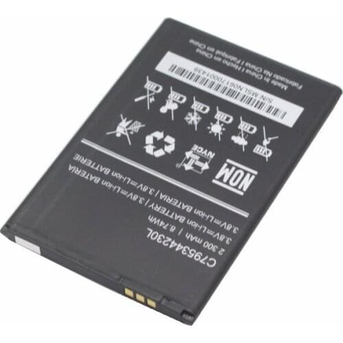 1x 2300mAh / 8.74Wh C795344230L Replacement Battery For BLU Studio J5 S0290UU Batteries
