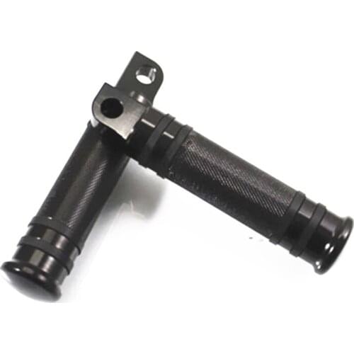 2x Motorcycle Malle Mount Foot Pegs Footrests Footpeg For Harley Electra Glide FXSB Dyna XL883N FLHR Softail