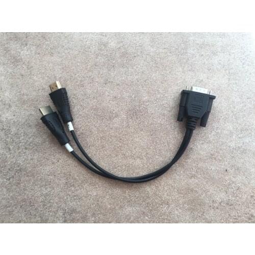 2 in 1 Cable VGA TO HDMI LCD LED screen EDID code chip data read line online Reading and Writing line RT809F RT809H TL866