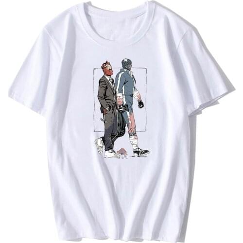 Dorohedoro Anime white T Shirt Unisex Women Tops Summer Harajuku Short Sleeve Cute T-shirt Japanese Graphic Tees Female Shirts