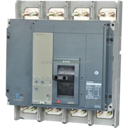 CNS intelligent electrical breakers automatic reset mccb 4p 100a 160a 250a 400a 630a 800a 1000a 1250a 1600a circuit breaker