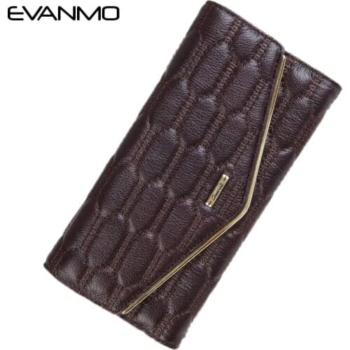 EVANMO Women's Long Wallets