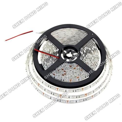 SMD 5050 5m RGB IP65 Waterproof 12V Flexible Led Strip light neon blue/red/green/yellow/warm/white lamp home outdoor Decoration