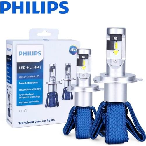 HIR2 LED 9012 Auto Car Headlight 2pcs Philips H7 Ultinon Essential H4 H8 H11 H16 HB3 HB4 9003 9005 9006 12V 6000K LED Fog Lamps