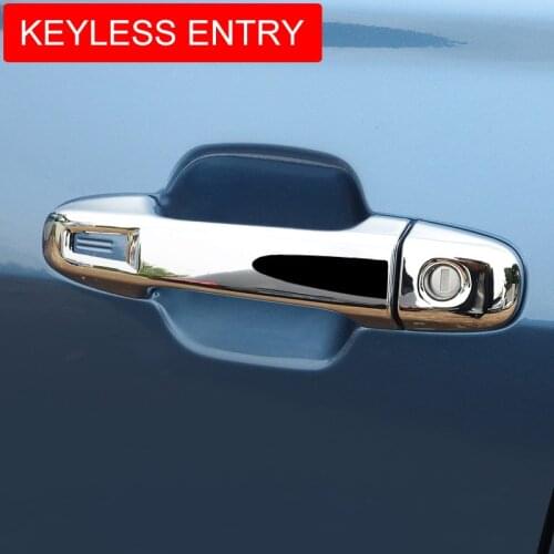 Chrome Keyless Door Handle Cover Protector For Subaru Forester (SK) 2019 2020