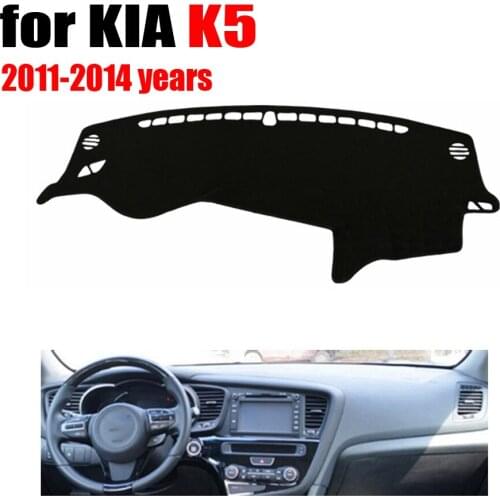 Car dashboard cover mat for KIA K5 2011-2014 years Left hand drive dashmat pad dash covers auto dashboard accessories
