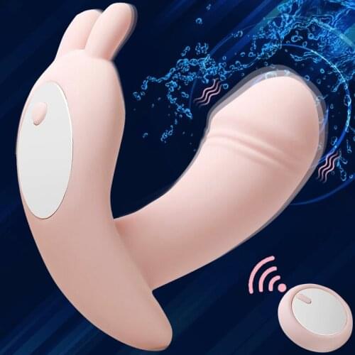 Rabbit Vibrator for Women Vagina G Spot Massage Masturbator Clitoris Stimulator Remote Control Wearable Dildos Sex Toys Adults