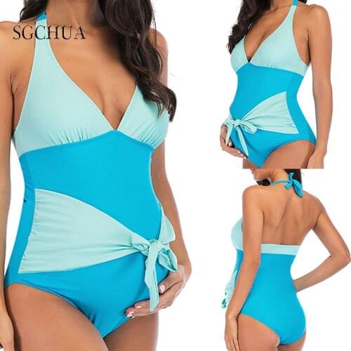 Swimwear For Pregnant Women One Piece Swimsuit Maternity Sexy Swimsuit Plus Size Maternity Swimwear for Women Pregnancy Dressp