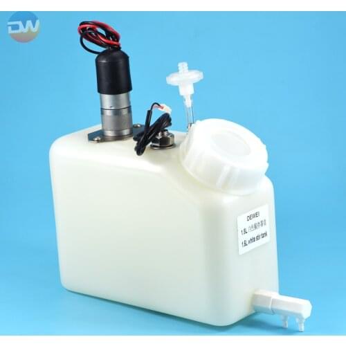 1.5L sub ink tank with air filter with sensor with stirring motor bulk system adapter