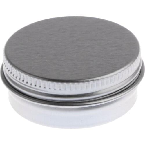 Metal Tins, Aluminum Round Containers with Screw Lids for Party Favors, Candle Making, Crafts, Gifts, Pack 10