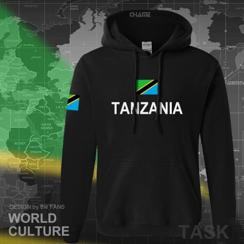 Tanzania Tanzanian hoodies men sweatshirt sweat new hip hop streetwear 2017 clothing sporting tracksuit nation 2017 TZA Swahili