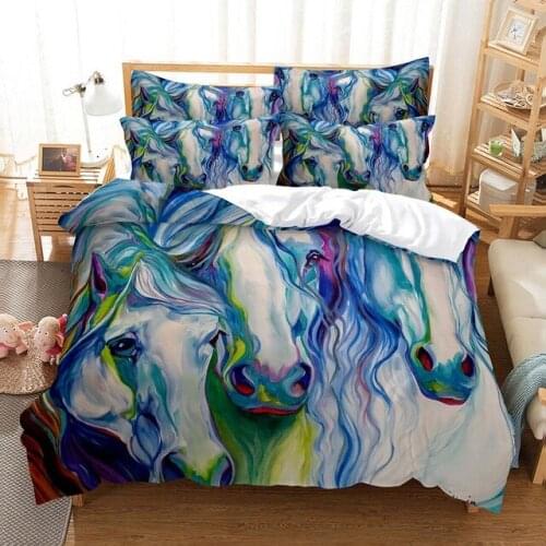 Painting Fish Bedding Set Fashion 3d Duvet Cover Set Comforter Bed Linen Twin Queen King Single Size Dropshipping Animal Fantasy