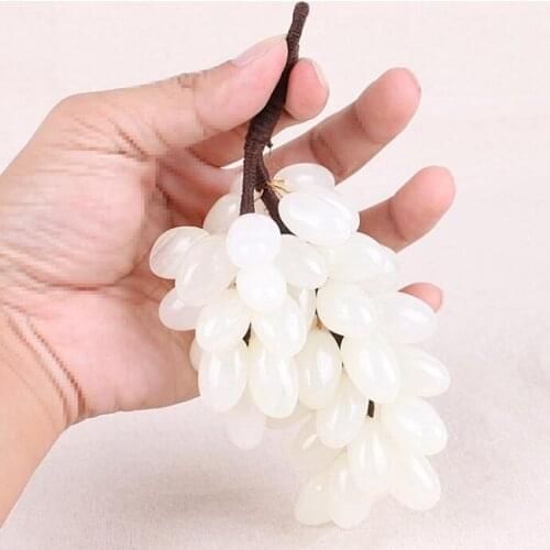 Natural Lucky Crystal Grape Stone Living Room Hotel Decorations Creative Crafts Fine Cutting Mineral Crystals Marble