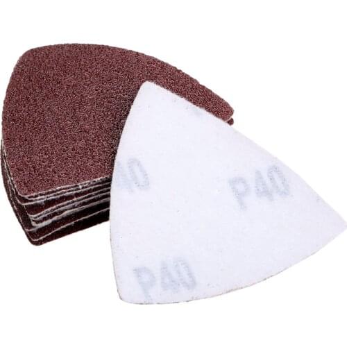 10Pcs Dremel Accessories 80mm Sand Paper Abrasive Sandpaper Wood Grinding Polishing Sanding Tool Grit 40/60/80/120/180/240