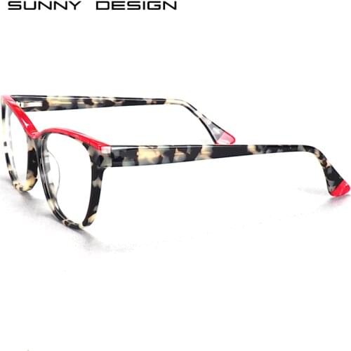 Sheet Metal Eyeglass Frame Myopia Glasses Computer Glasses Butterfly Cat Eye Models Can Be Equipped with Anti-Blue Light Lenses