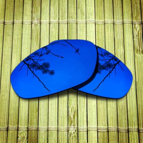 Polarized Replacement Lense For-Oakley Whisker Sunglasses Frame True Color Mirrored Coating - Violet Options