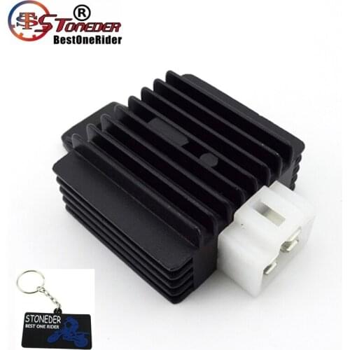 STONEDER 4 Pin Full Wave AC Voltage Regulator Rectifier For ATV Buggy Pit Dirt Bike Motorcycle Scooter 50cc 70cc 90 110 cc 125cc