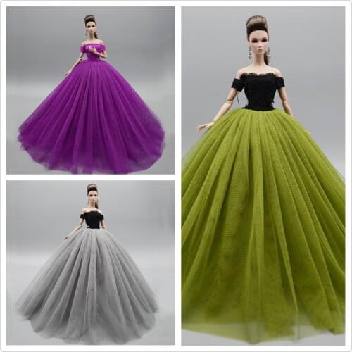 Gorgeous Lace Dress / doll clothes outfit / party evening gown for 30cm barbie xinyi fr licca doll / 1/6 doll clothing