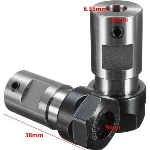 1pc ER11A Nut 1/4 Inch 6.35mm Extension Rod For CNC Milling Precision Spring Collet Chuck Holder Engraving Machine Spindle Motor