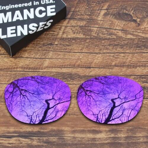 ToughAsNails Polarized Replacement Lenses for Oakley Latch Sunglasses Purple Mirrored Color (Lens Only)