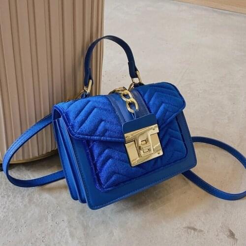 Brand Shoulder Bag Velvet Luxury Designer Handbag and Purses for Women Totes Winter High Quality Crossbody Bag Female Travel